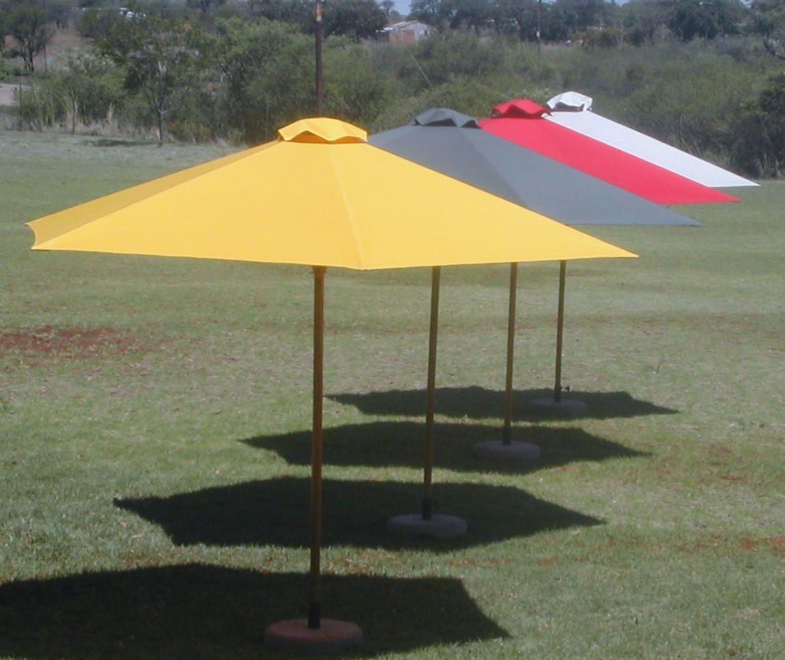 Teak 3m Sun Umbrellas